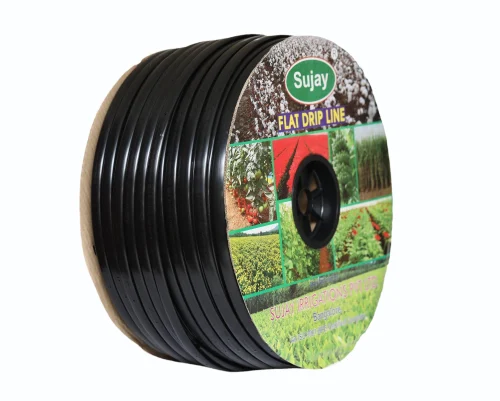 sujay 16 mm 50 cm spacing flat inline drip lateral pipes 500x500